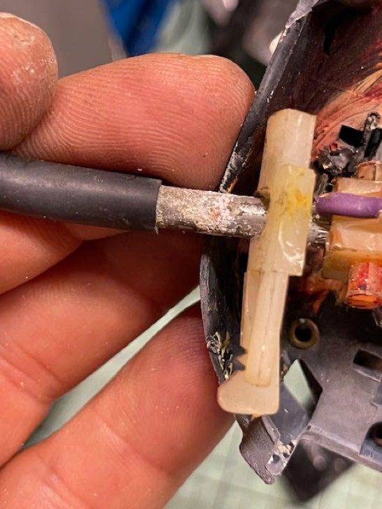 High Beam Slide, Showing Detents